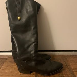 Sam Edelman Black Penny Riding Boot